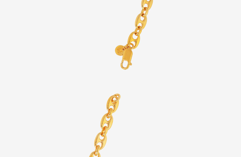 IX Constantine 22K Gold Plated Bracelet