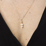 Stella Point Necklace (pendant + chain) Gold Plated