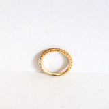 Candy Eternity Yellow 18K Gold Ring w. Sapphires