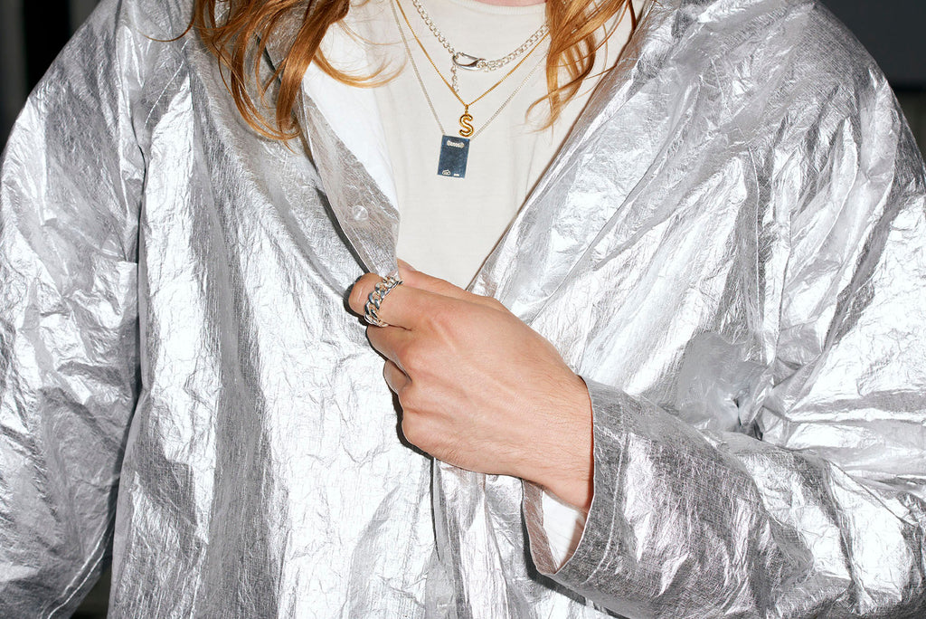 Letter S Gold Plated Necklace