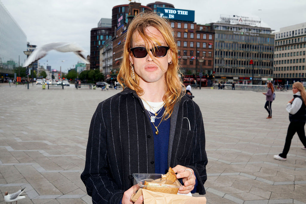 Single earphone Gold Plated Necklace