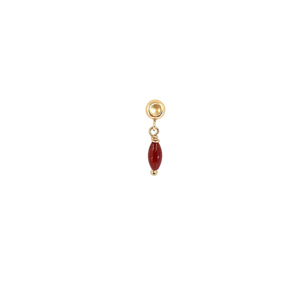Dafne 14K Goldfilled Stud w. Jasper