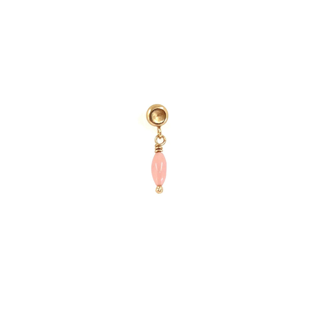 Dafne 14K Goldfilled Stud w. Opal
