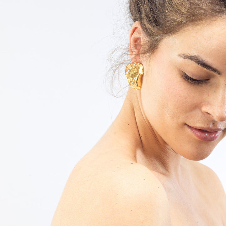 Daphne Gold Plated Earrings
