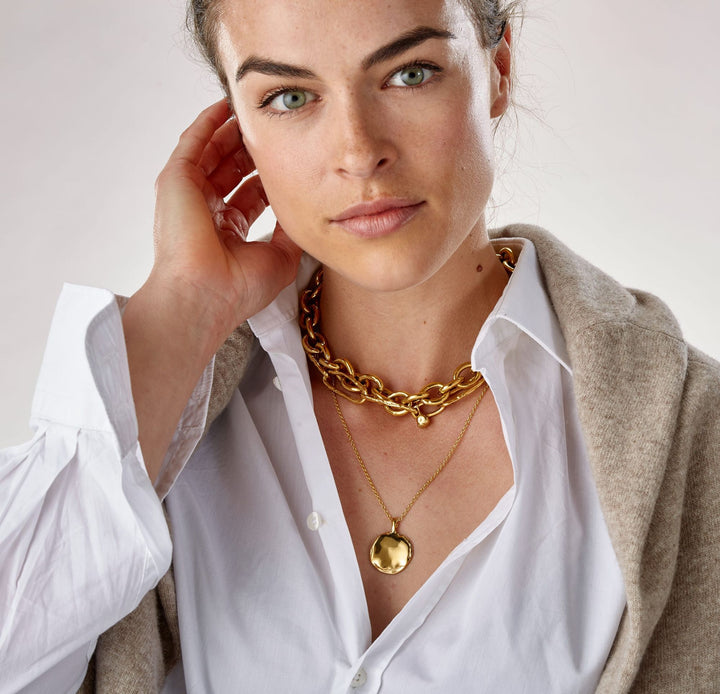 Verity Gold Plated Pendant