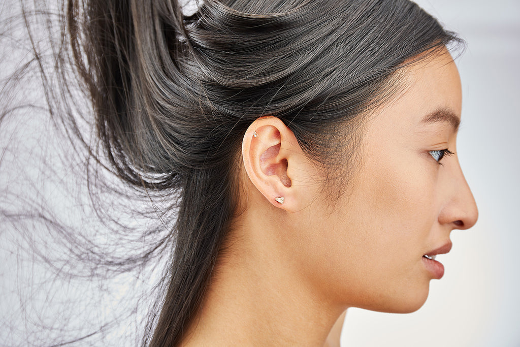 Nugget 9K Gold Studs