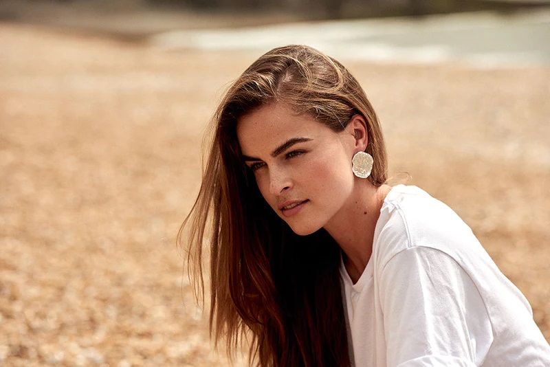 Thetis Gold Plated Earrings