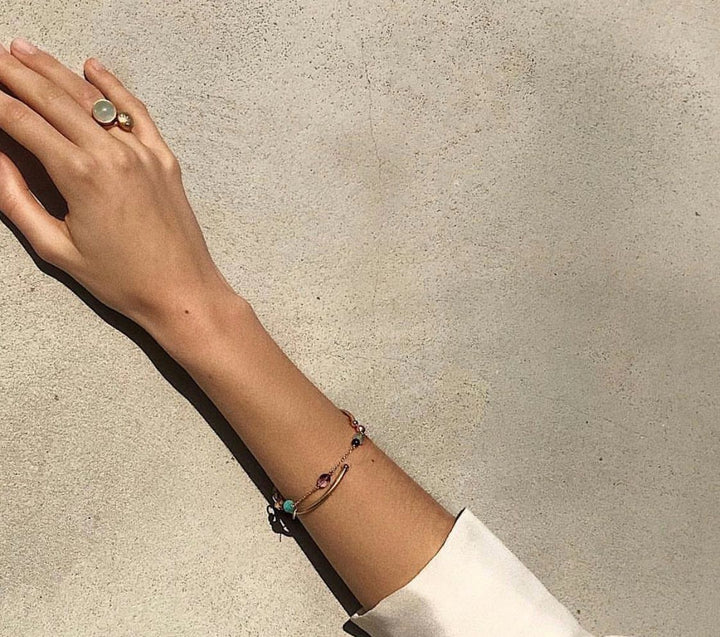 Esme 18K Gold Bangle