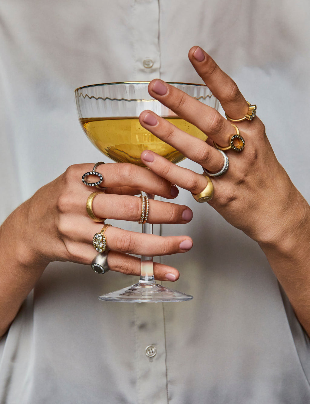 Curve 5.5 mm 18K Gold Ring