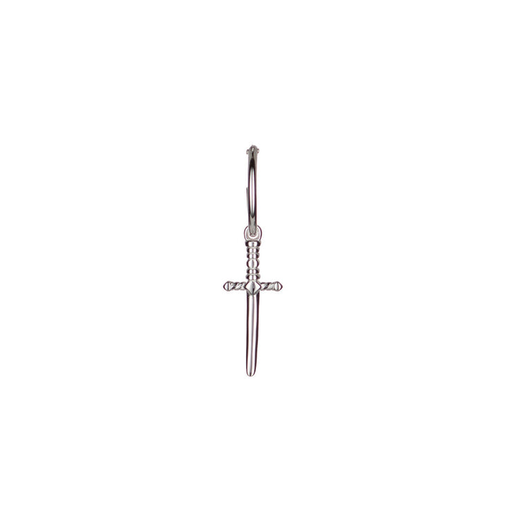 Dagger Silver Earring