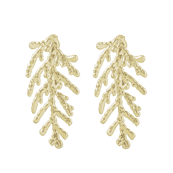 TURVO Gold Plated Earrings