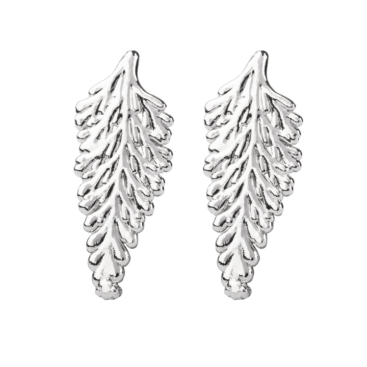INAJA White Gold Plated Earrings