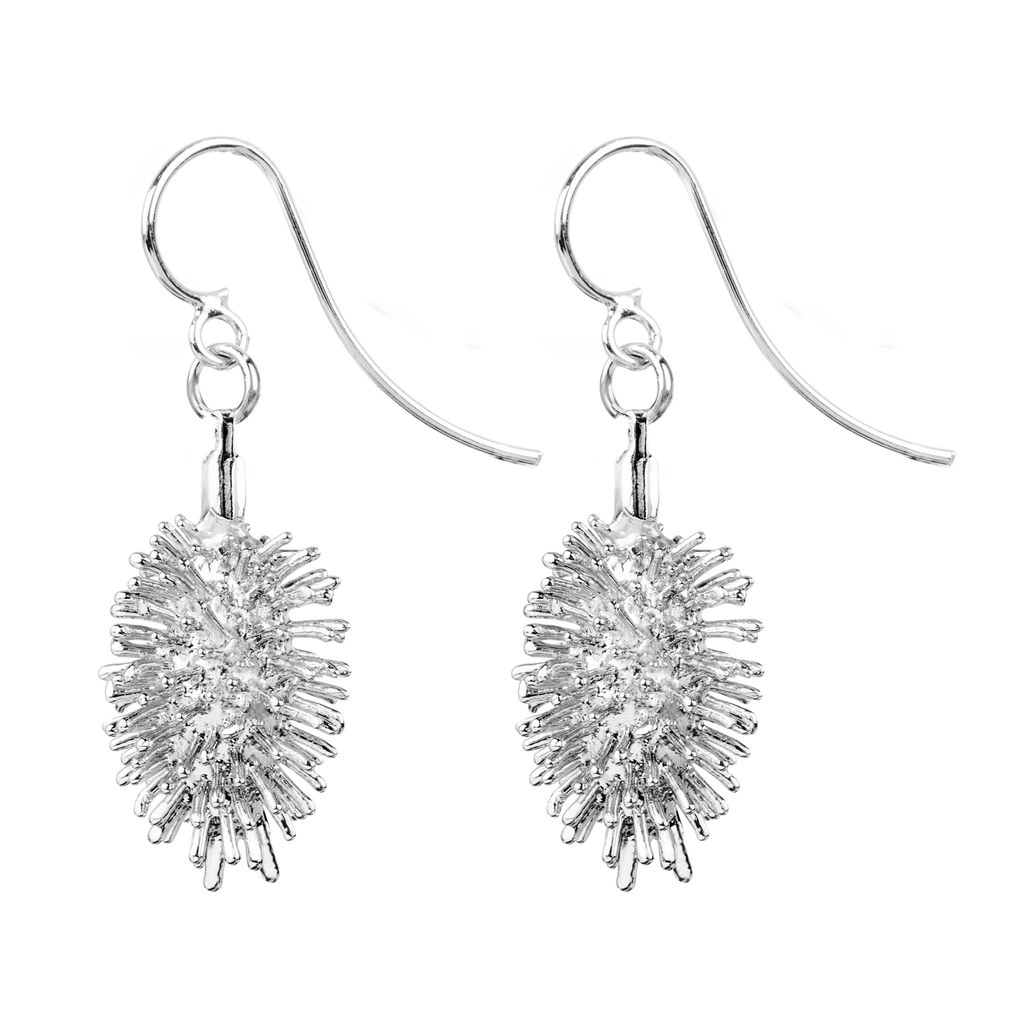 SERRA White Gold Plated Earrings