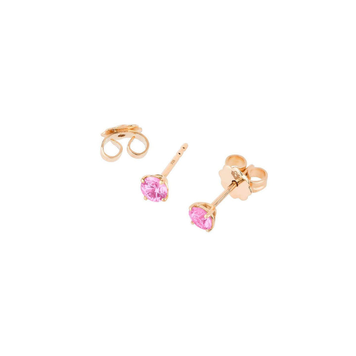 Essential Ease 18K Gold or Rosegold Studs w. Sapphires