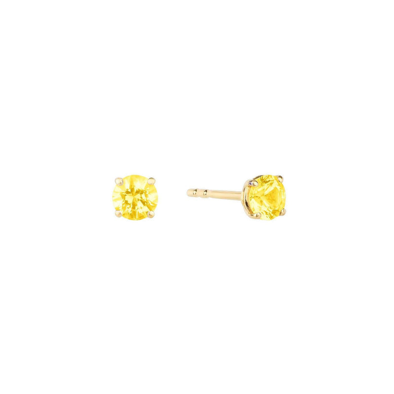 Essential Ease 18K Gold or Rosegold Studs w. Sapphires