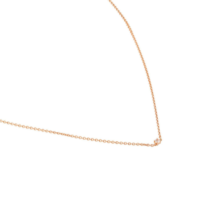 Essential Joy 18K Rosegold Necklace w. Sapphire