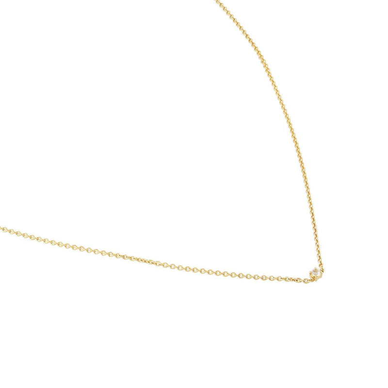 Essential Joy 18K Rosegold Necklace w. Sapphire
