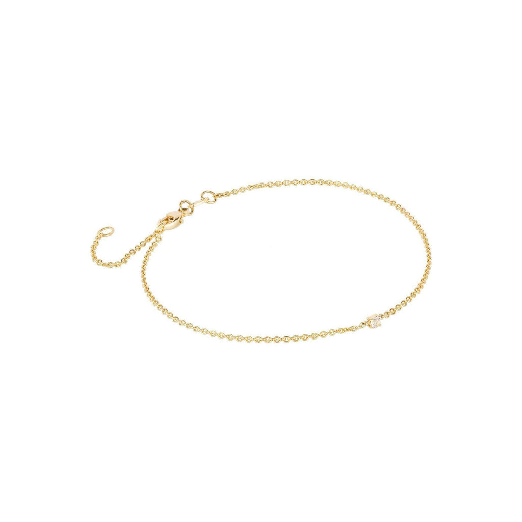 Essential Treat 18K Gold Bracelet w. Sapphire
