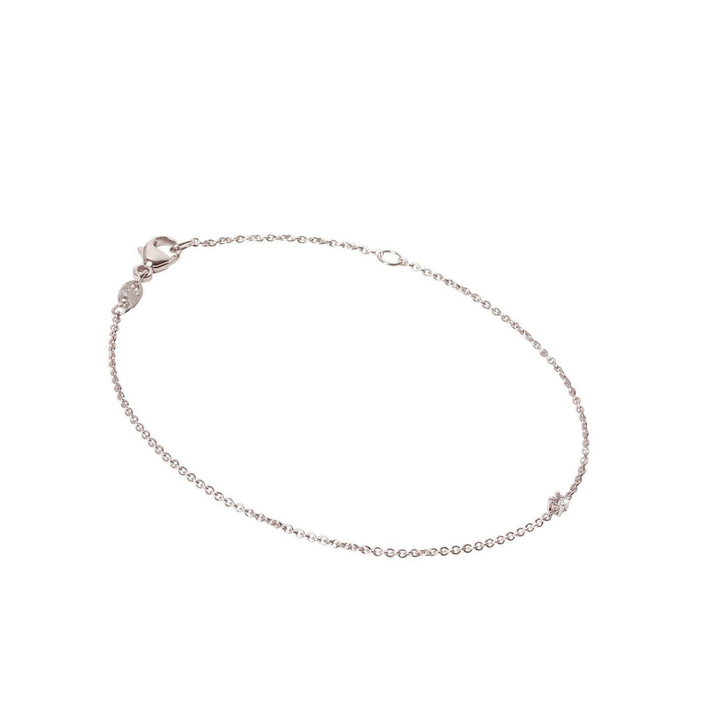 Essential Bracelet Treat White gold 18K Whitegold Bracelet w. Sapphires