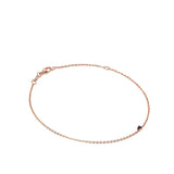 Essential Treat 18K Rosegold Bracelet w. Sapphires