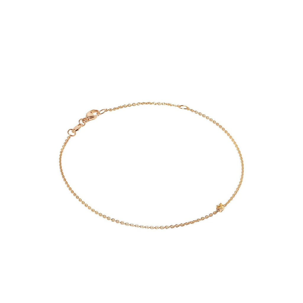 Essential Treat 18K Rosegold Bracelet w. Sapphires