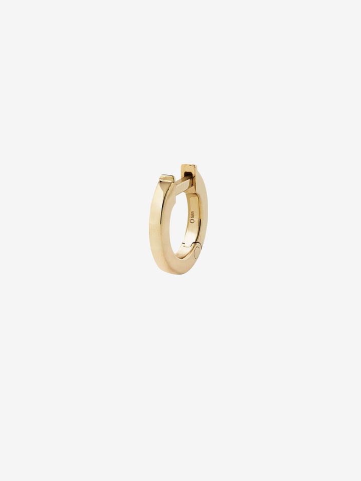Mini 0.00 14K Gold, Whitegold or Rosegold Huggie