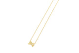 Giselle 18K Gold Necklace w. Diamond