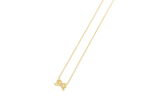 Giselle 18K Gold Necklace w. Diamond