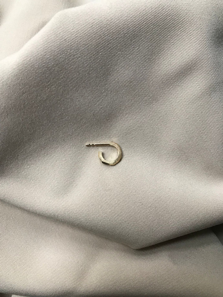 FACET Hoop 8K Gold Hoop