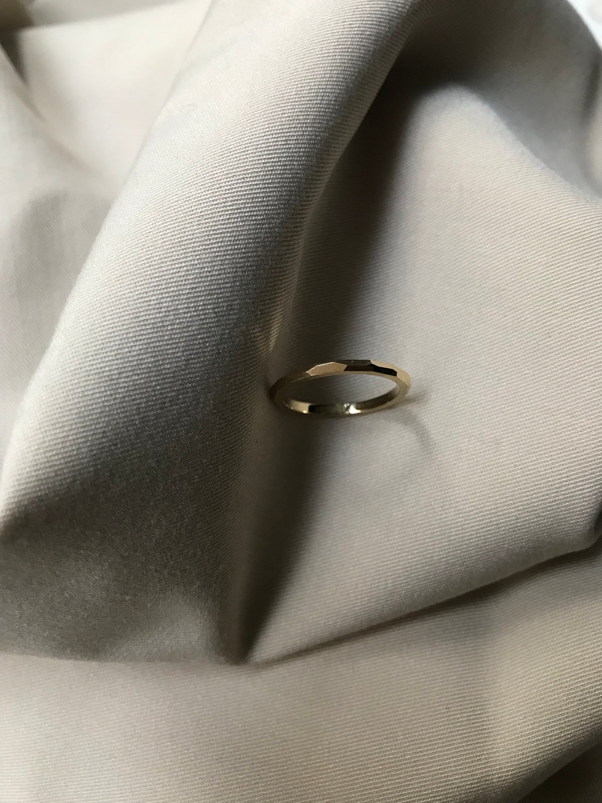 FACET 8K Gold Ring