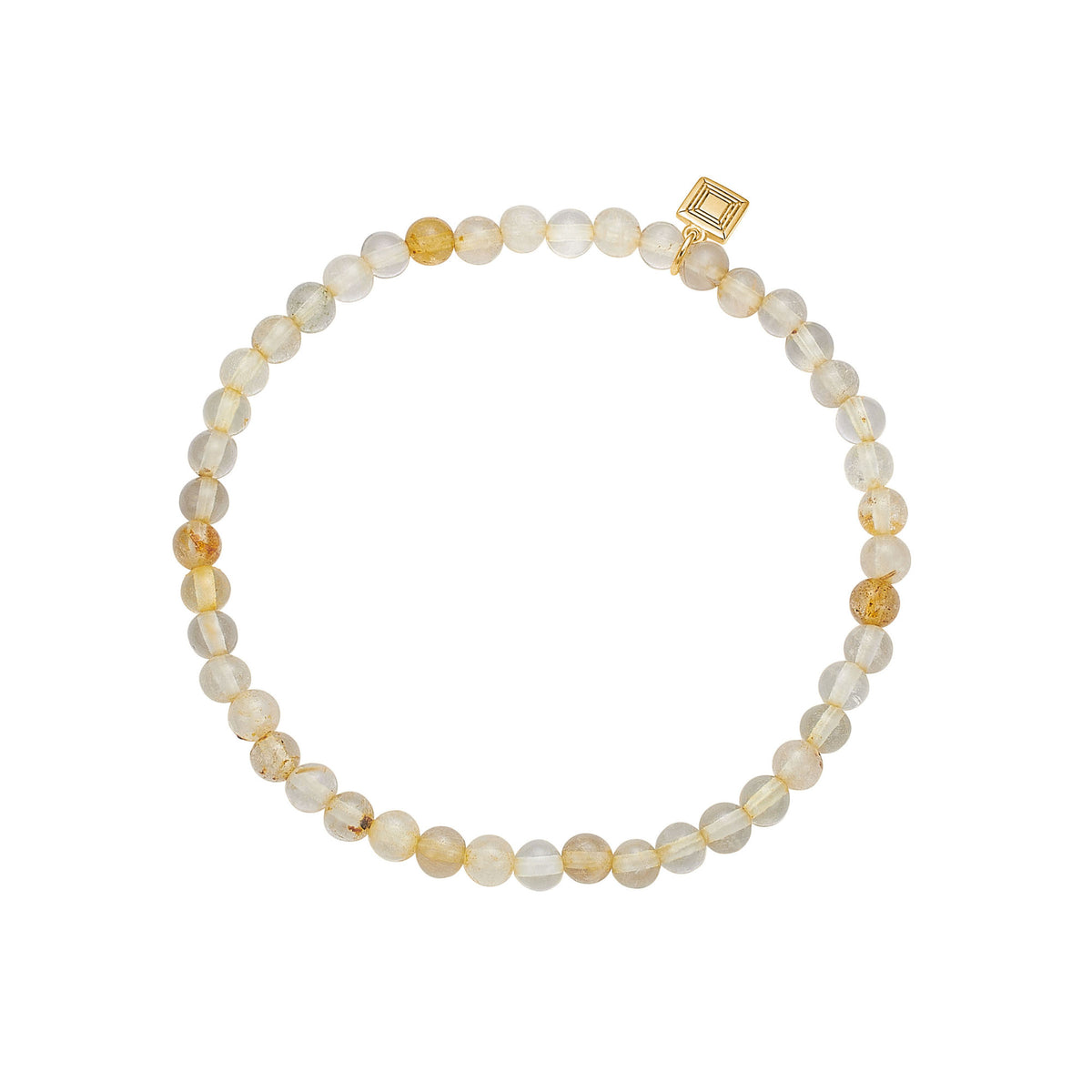 Unicorn Slip on 18K Forgyldt Armbånd m. Kvarts
