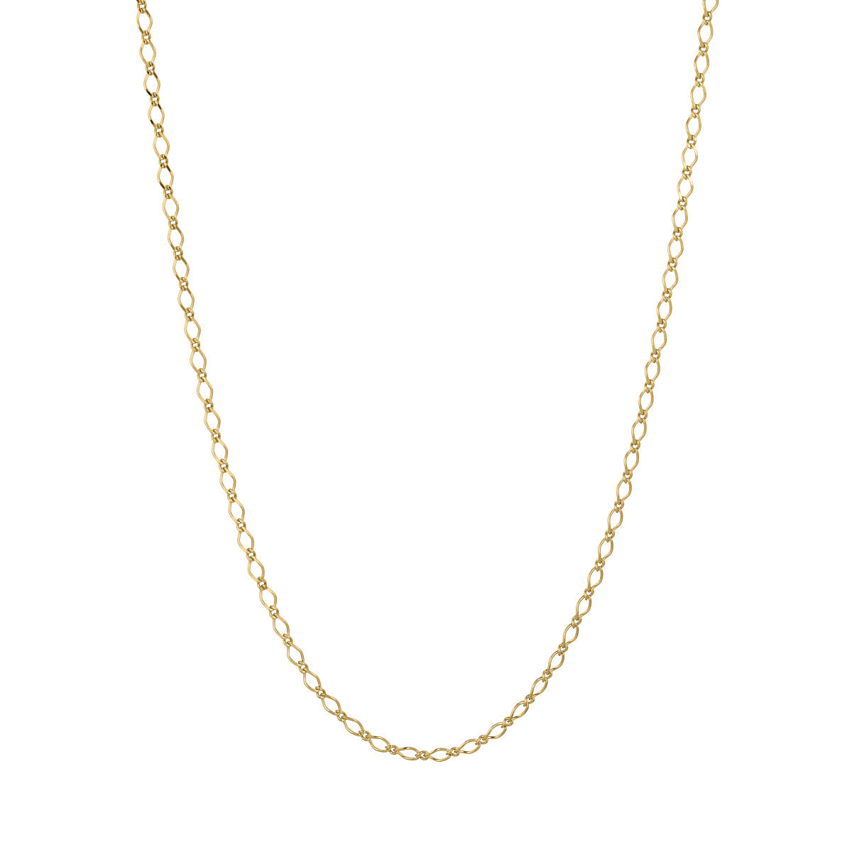 Wave chain 18K Gold Plated Necklace