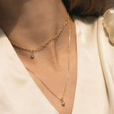 Wave chain 18K Gold Plated Necklace