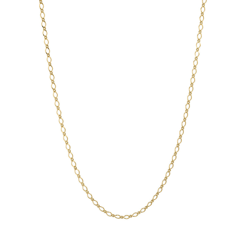 Wave chain 18K Gold Plated Necklace
