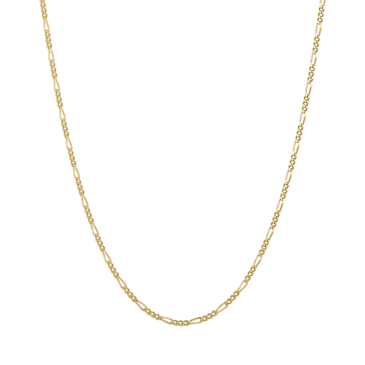 Figaro chain 18K Gold Plated Necklace