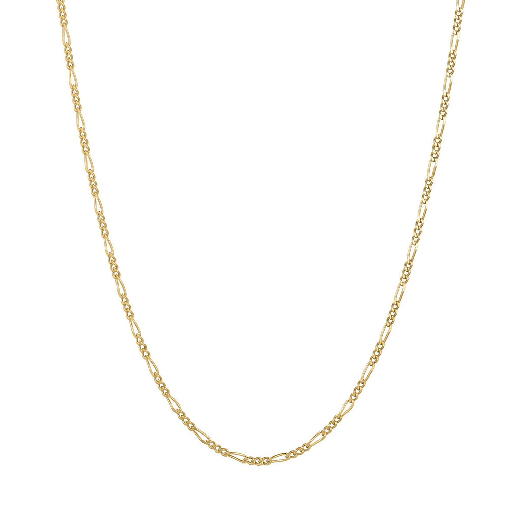 Figaro chain 18K Gold Plated Necklace