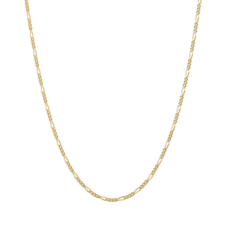 Figaro chain 18K Gold Plated Necklace