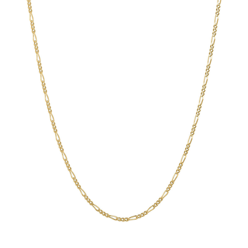 Figaro chain 18K Gold Plated Necklace