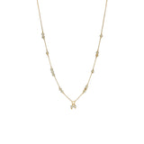 Unicorn 18K Gold Plated Necklace w. Rutile Quartz