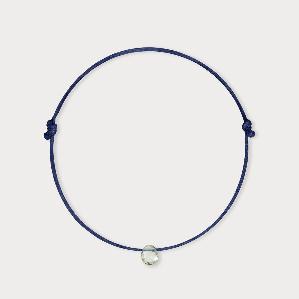 February Birthstone Bracelet - Taupe