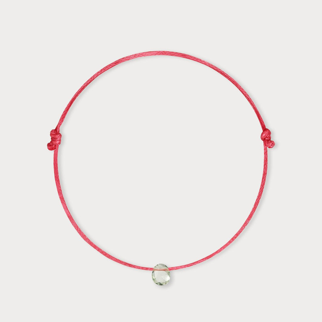 February Birthstone Bracelet - Taupe