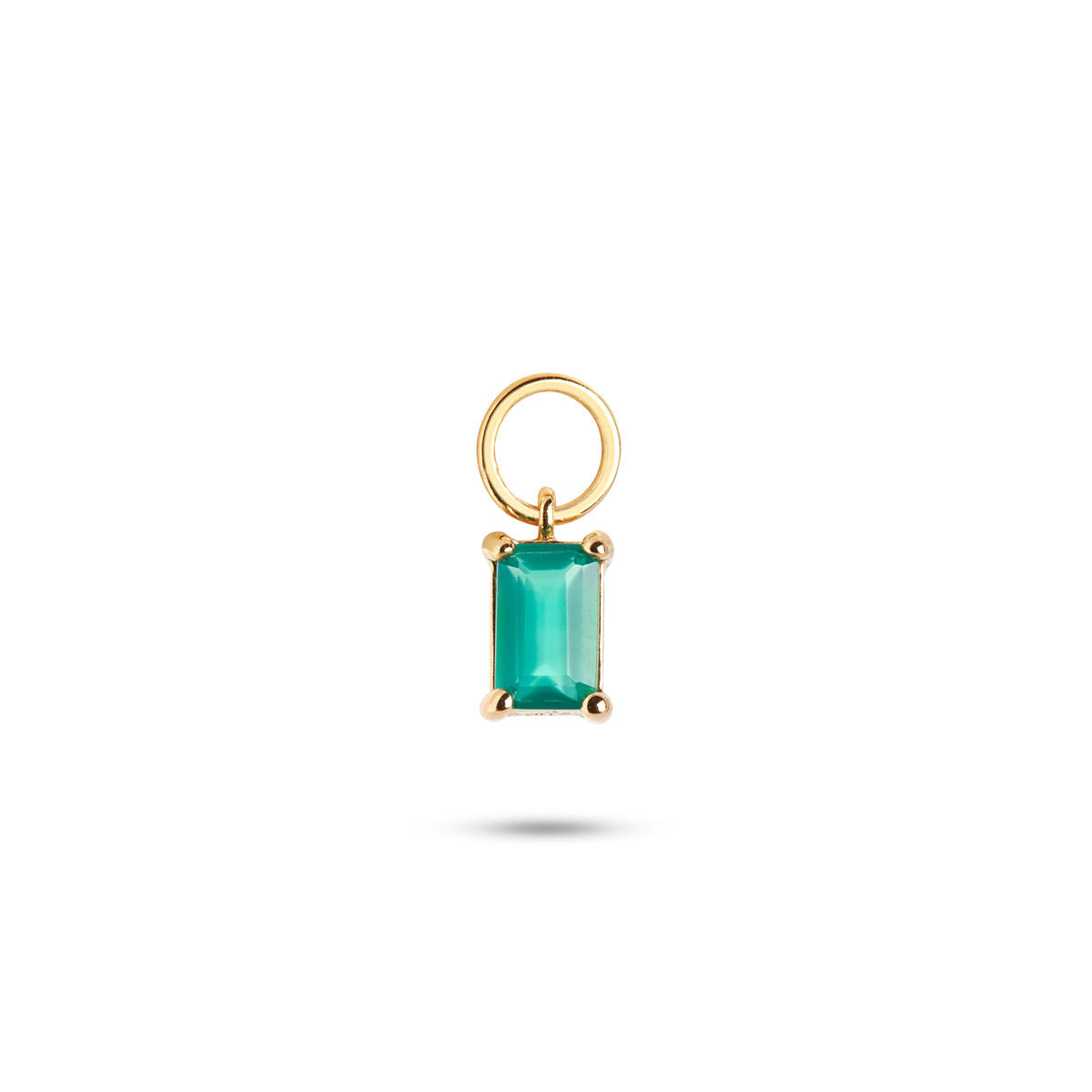 Gem Candy Ohrring I Goldplattiert 18K I Anhänger I Achat