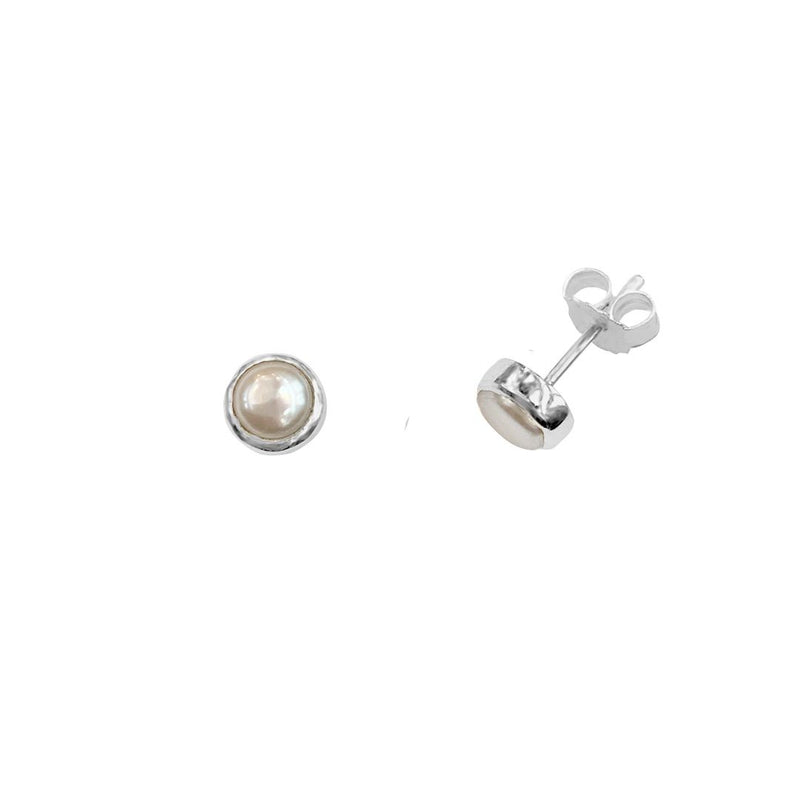Fresh Pearl Silver Earrings w. Pearls