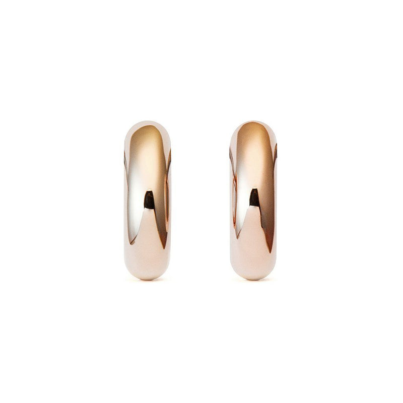 Absolutely Fat 18K Rosegold Creoles