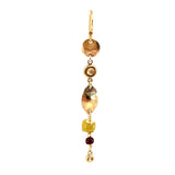 FinaMoreno 14K Goldfilled Ear Hook w. Vintage glass beads