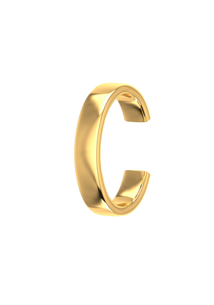 Essential Ear Cuff aus 18K Gold