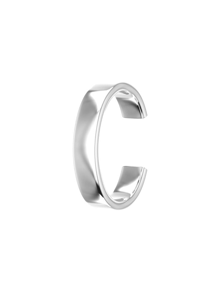 Essential 18K Whitegold Ear Cuff