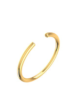 Line Open Essential Ring aus 18K Gold mit Labor-Diamant