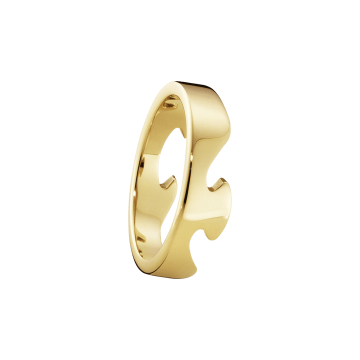Fusion End 18K Gold Ring