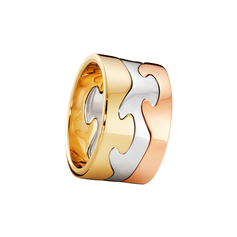 Fusion 18K Rosegold, Gold & Whitegold Rings